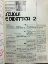 Carica l&#39;immagine nel visualizzatore di Gallery, SCUOLA E DIDATTICA N.2 1 OTTOBRE 1986 E221
