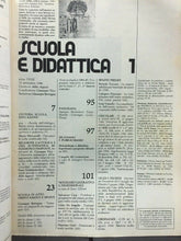 Carica l&#39;immagine nel visualizzatore di Gallery, SCUOLA E DIDATTICA N.1 15 SETTEMBRE 1986 E222
