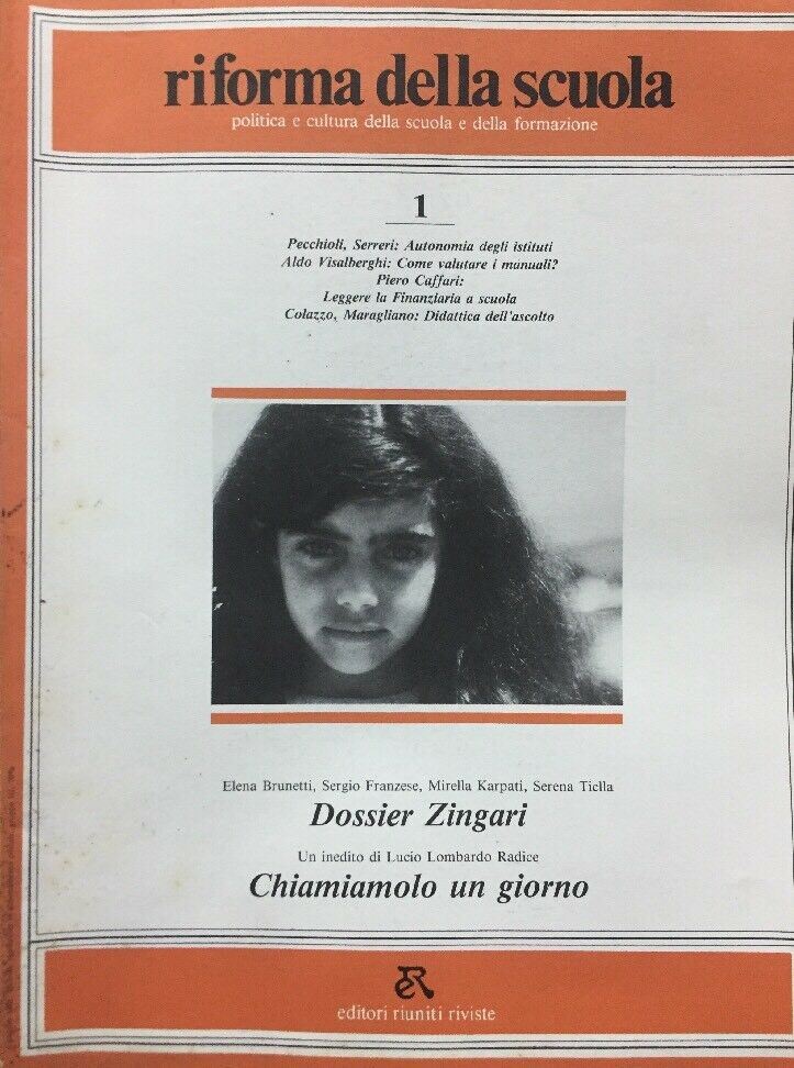 RIFORMA DELLA SCUOLA GENNAIO 1988 E232