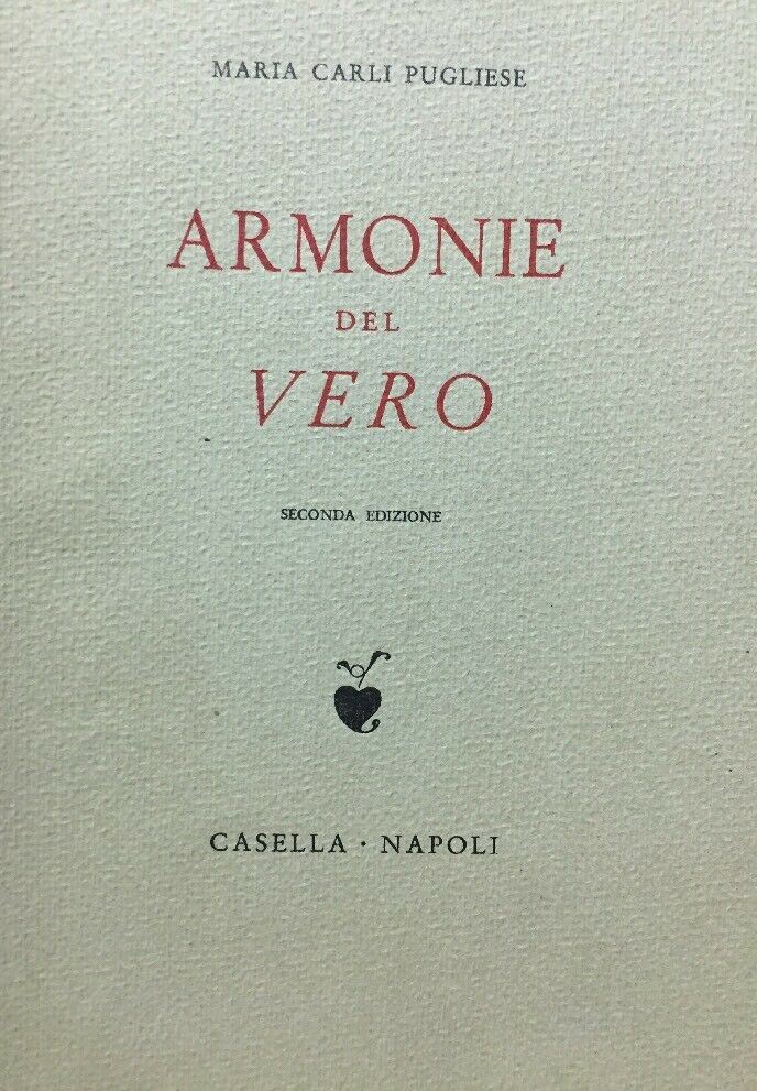 ARMONIE DEL VERO M. CARLI PUGLIESE E485