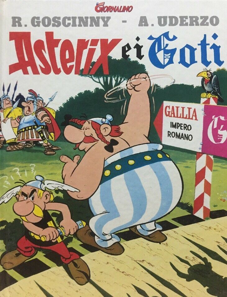 ASTERIX E I GOTI IL GIORNALINO E646