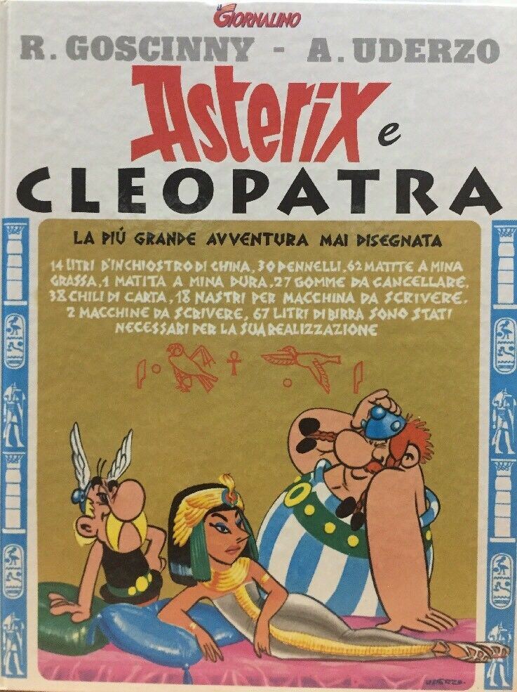 ASTERIX E CLEOPATRA  IL GIORNALINO E647