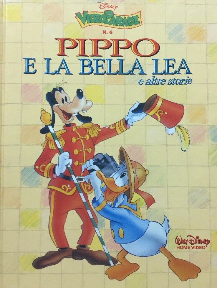 PIPPO E LA BELLA LEA E ALTRE STORIE DISNEY VIDEOPARADE N.6 E654