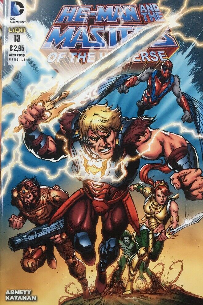 HE MAN AND THE MASTERS OF UNIVERSE N.13 LION F34