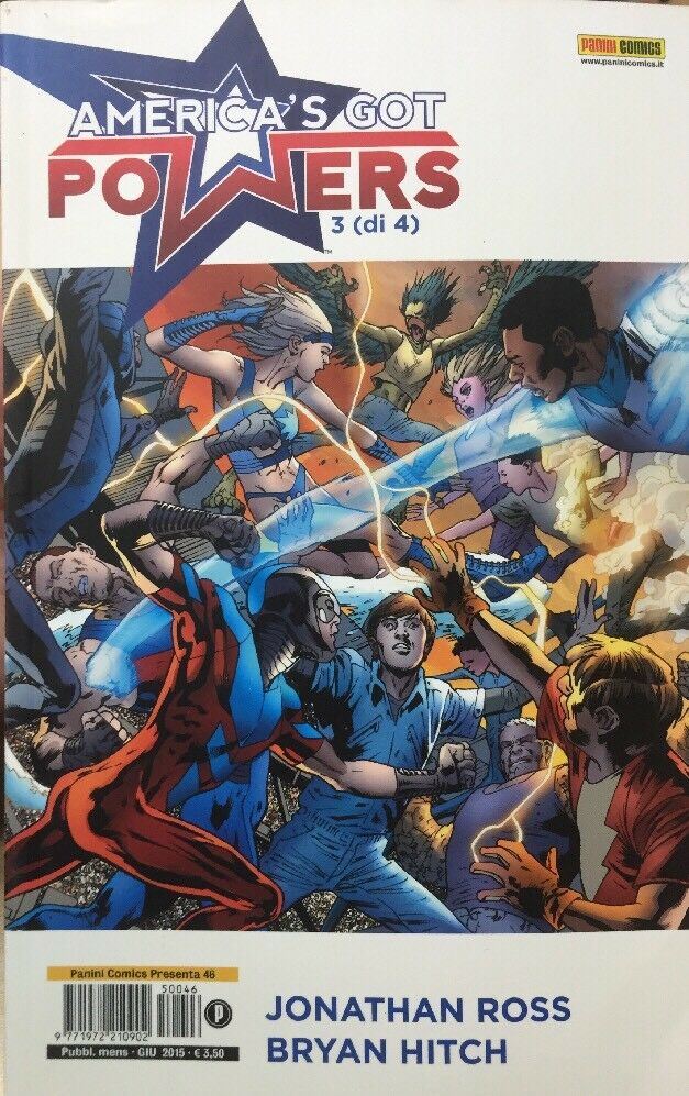 AMERICA’S GOT POWERS 3 di 4 PANINI COMICS PRESENTA 46 F43
