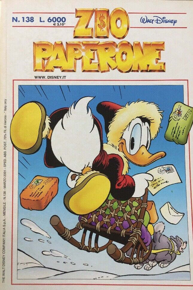 ZIO PAPERONE N.138 MARZO  2001 F378