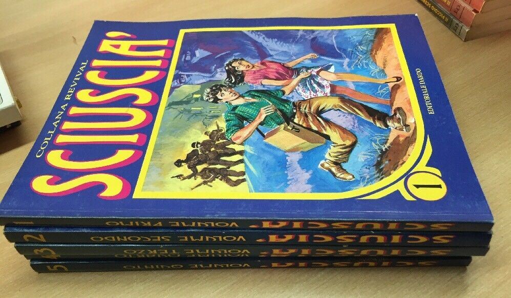 SCIUSCIÀ COLLANA REVIVAL 1/5 Completa EDITORIALE DARDO G249