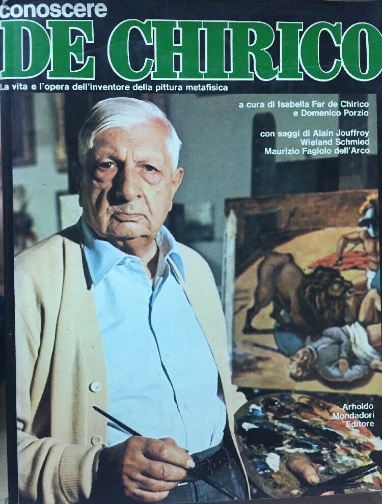 CONOSCERE DE CHIRICO AA. VV. MONDADORI G536