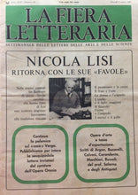 Carica l&#39;immagine nel visualizzatore di Gallery, LA FIERA LETTERARIA N.10 1967 H126

