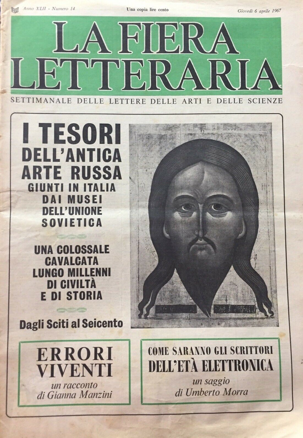 LA FIERA LETTERARIA N.14. 1967 H132
