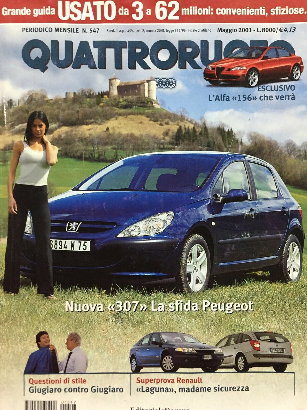 QUATTRORUOTE MAGGIO 2001