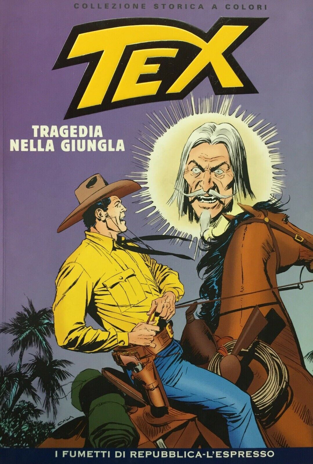 TEX COLLEZIONE STORICA A COLORI N.44 TRAGEDIA NELLA GIUNGLA