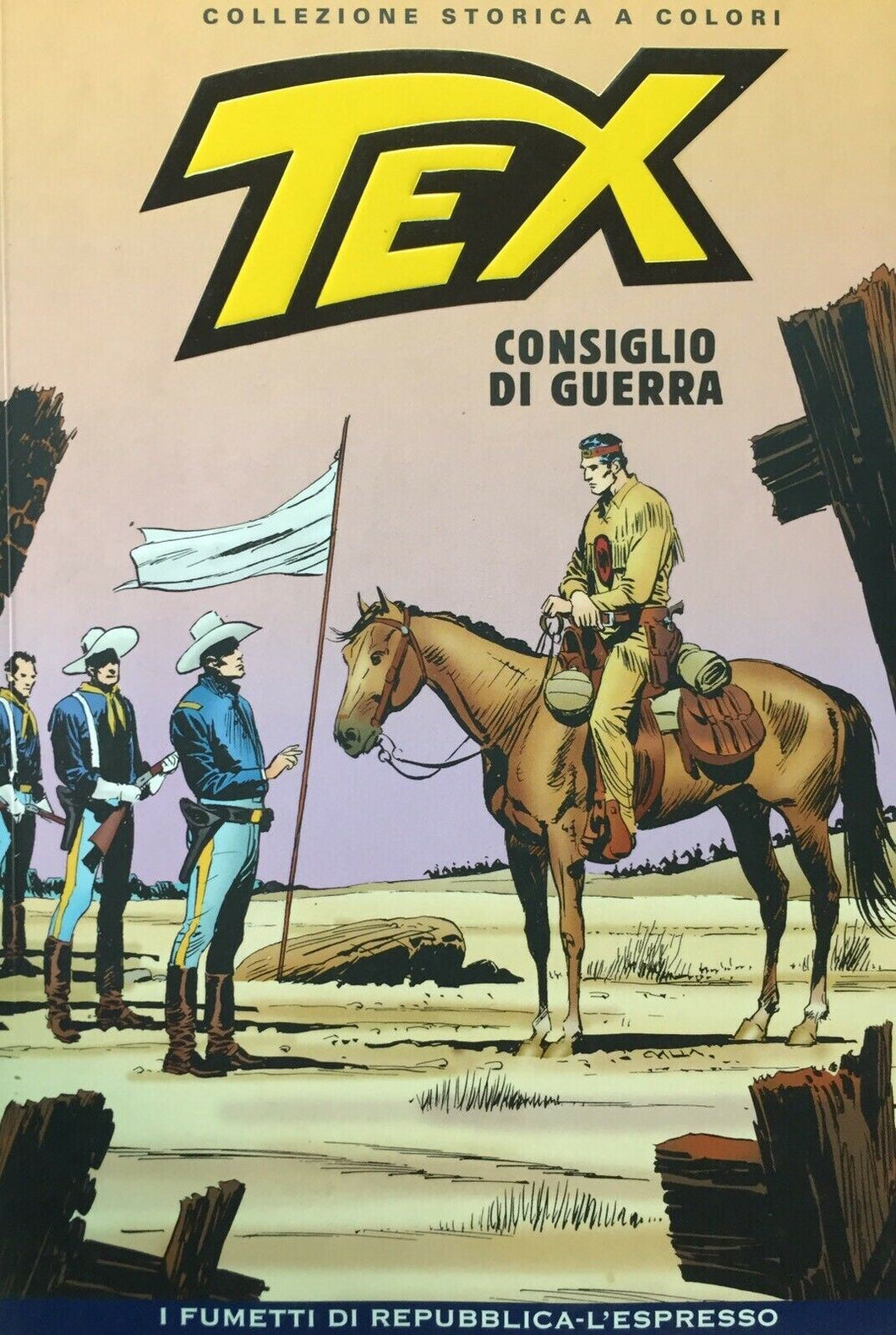 TEX COLLEZIONE STORICA A COLORI N.43 CONSIGLIO DI GUERRA