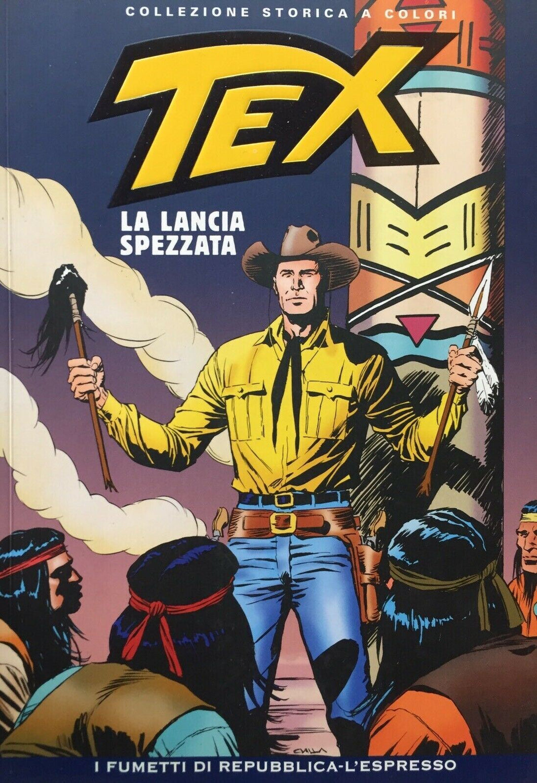 TEX COLLEZIONE STORICA A COLORI N.40 LA LANCIA SPEZZATA