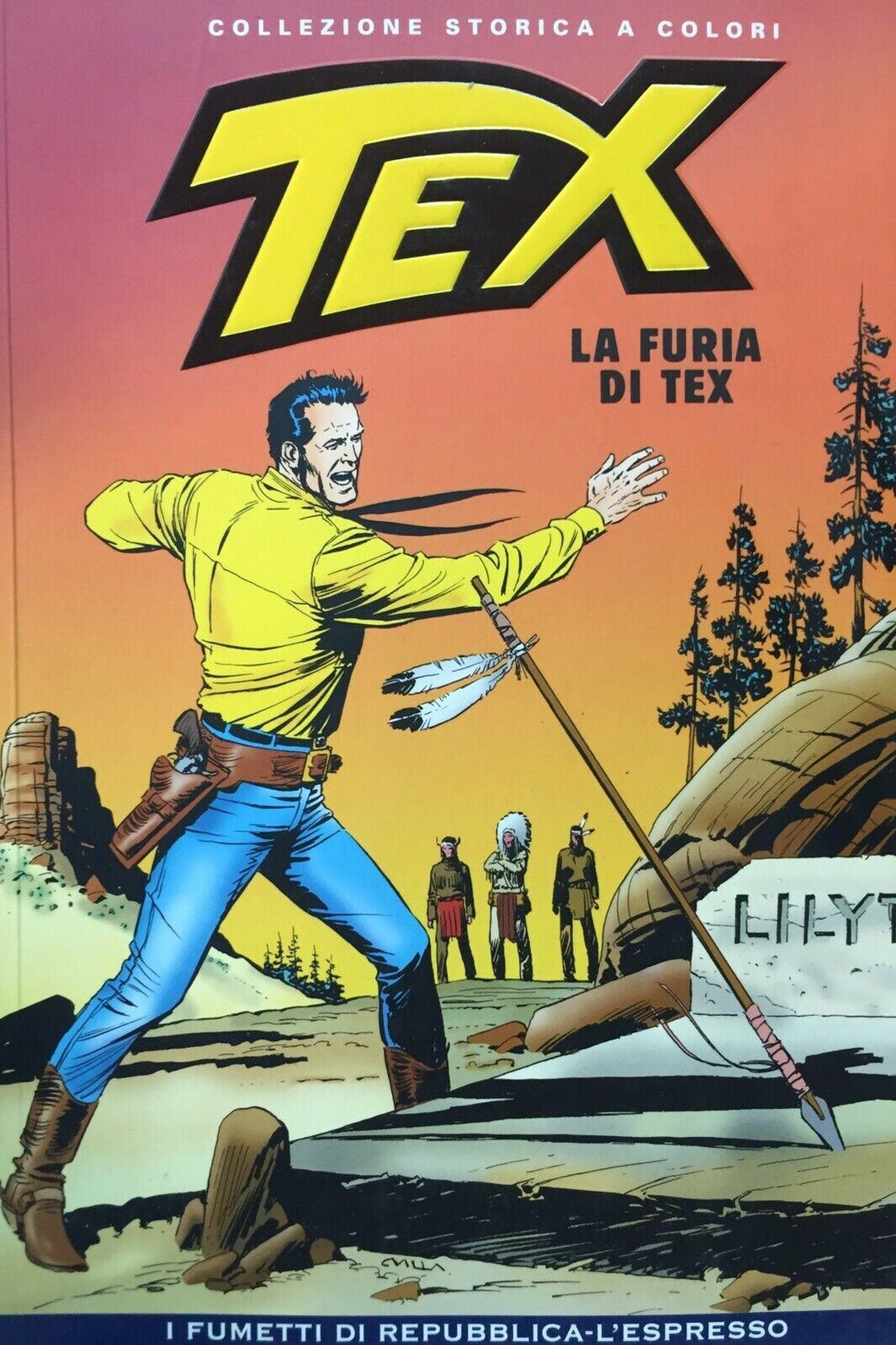TEX COLLEZIONE STORICA A COLORI N.48 LA FURIA DI TEX