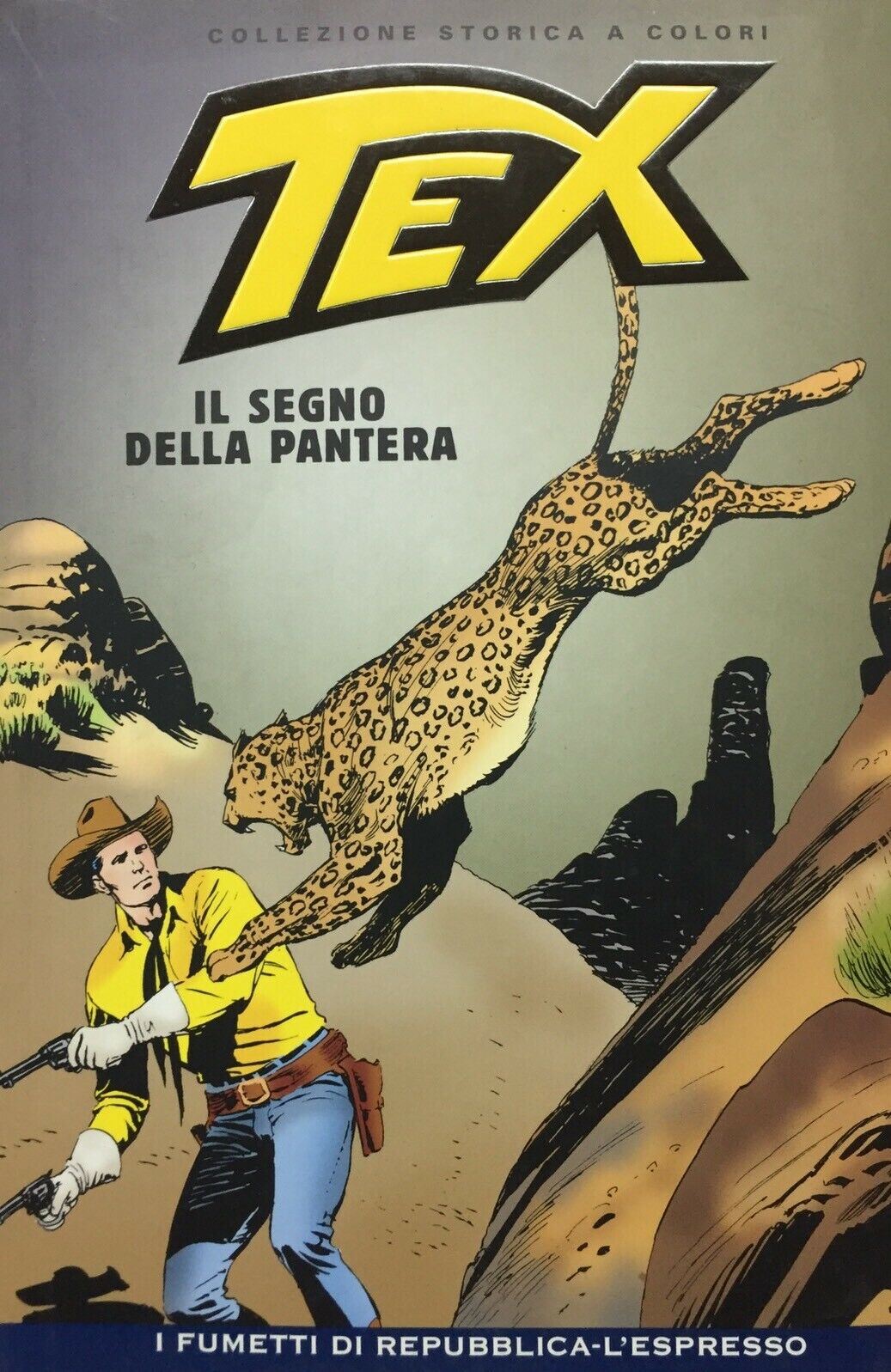 TEX COLLEZIONE STORICA A COLORI N.8 IL SEGNO DELLA PANTERA