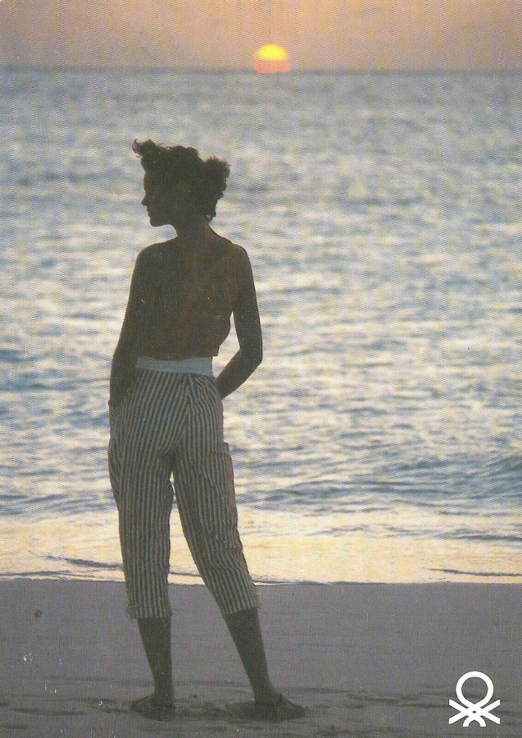 CARTOLINA BENETTON COLLEZIONE ESTATE 1982  BC18