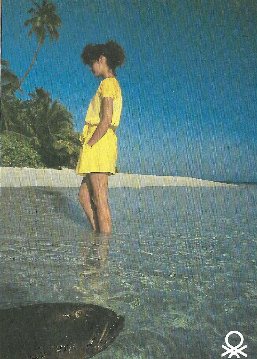 CARTOLINA BENETTON COLLEZIONE ESTATE 1982  BC18