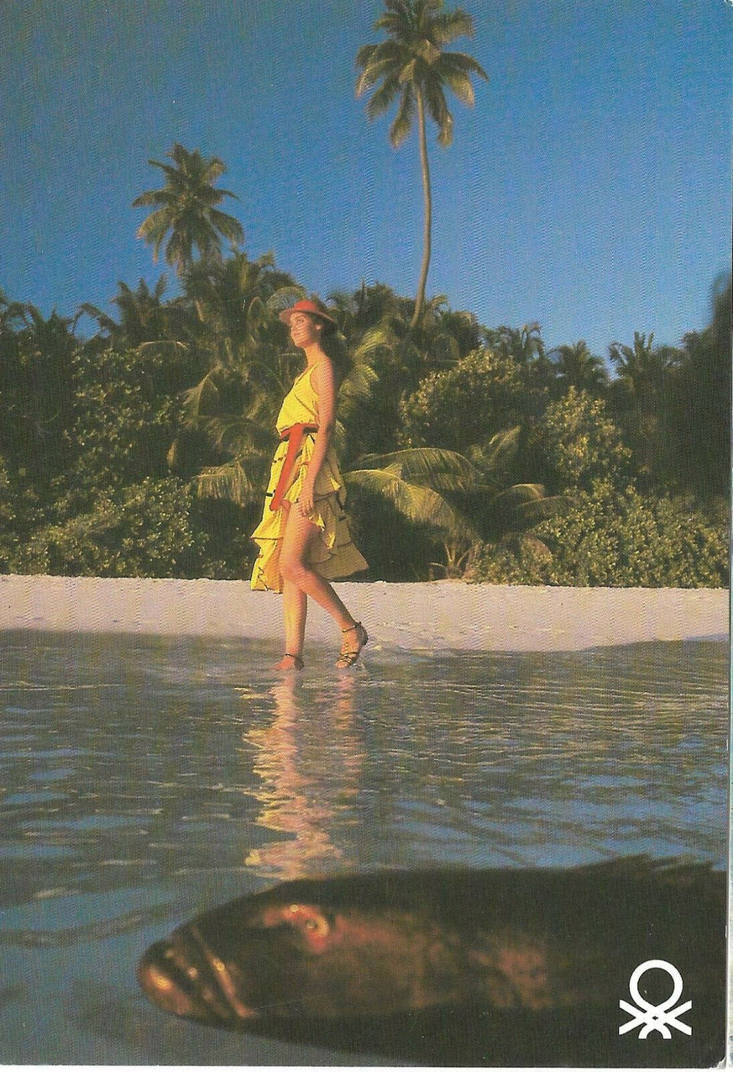 CARTOLINA BENETTON COLLEZIONE ESTATE 1982  BC18