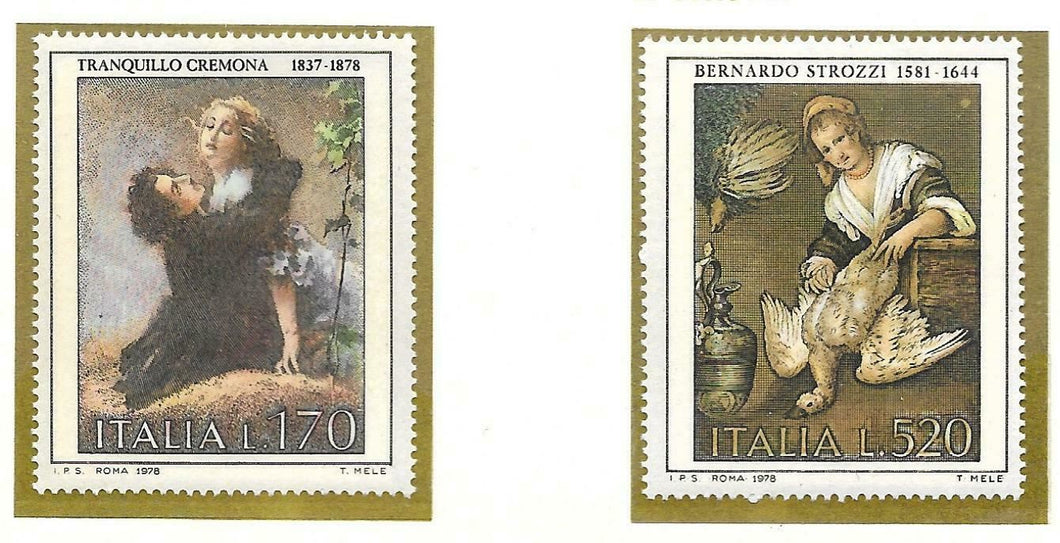 1978 ITALIA ARTE ITALIANA MNH** RF08