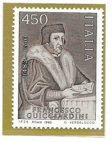 1983 ITALIA GUCCIARDINI  MNH** RF08