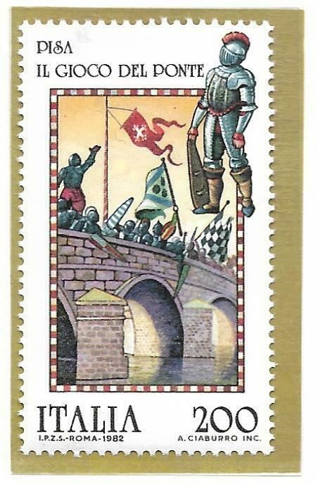 1982 ITALIA FOLCLORE MNH** RF08