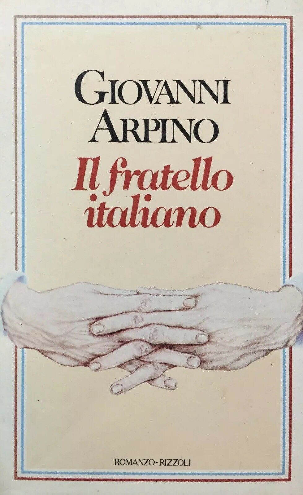 IL FRATELLO ITALIANO G. ARPINO 1980 I02