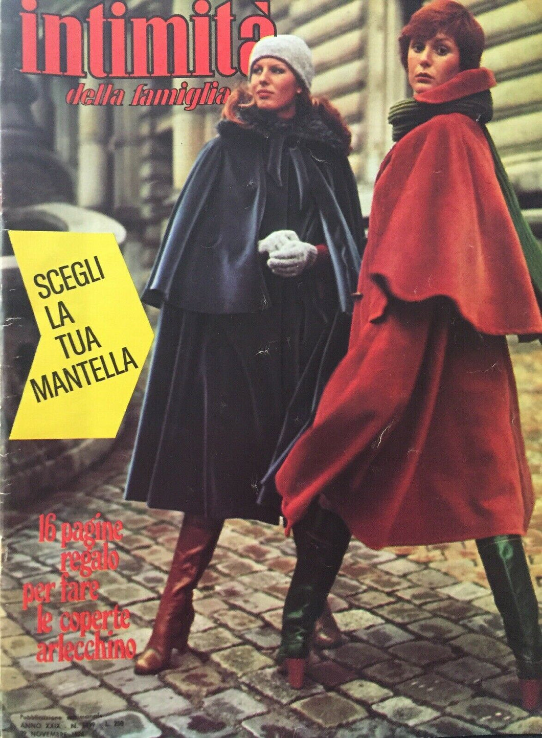 INTIMITÀ DELLA FAMIGLIA N.1499 29 Novembre 1974 I90
