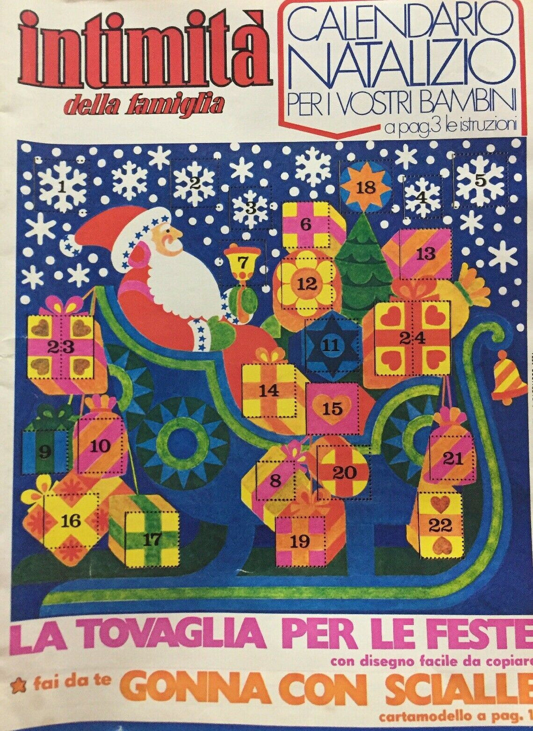 INTIMITÀ DELLA FAMIGLIA N.1500 6 DICEMBRE 1974 I100