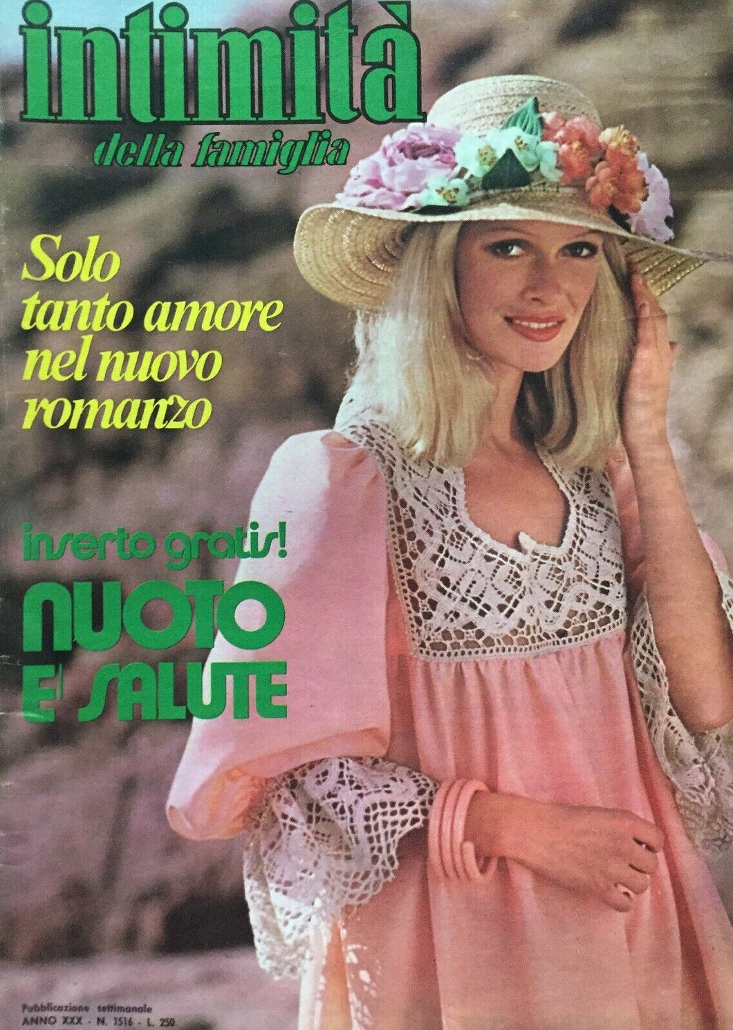 INTIMITÀ DELLA FAMIGLIA N.1516 28 MARZO 1975 CON INSERTO I104