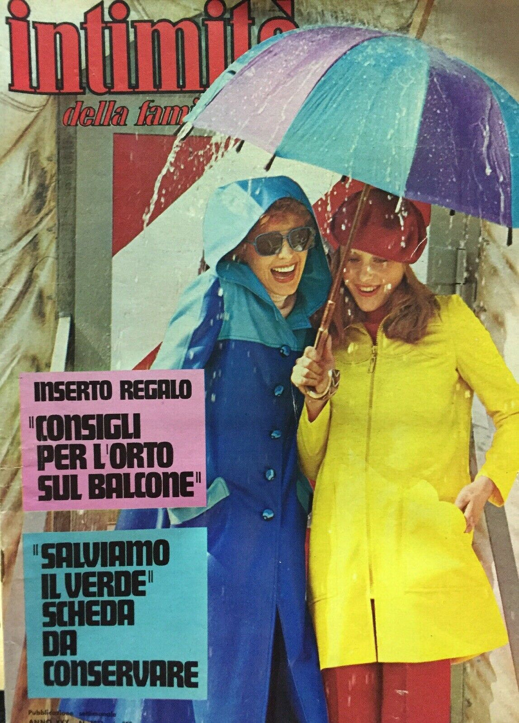 INTIMITÀ DELLA FAMIGLIA N.1511 21 FEBBRAIO 1975 CON INSERTO I105