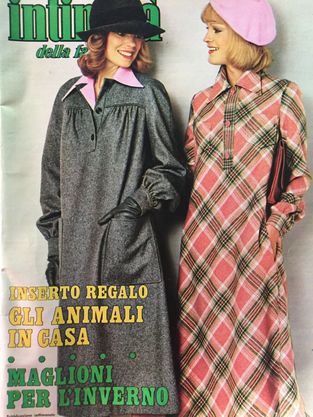 INTIMITÀ DELLA FAMIGLIA N.1495 1 NOVEMBRE 1974 CON INSERTO I113