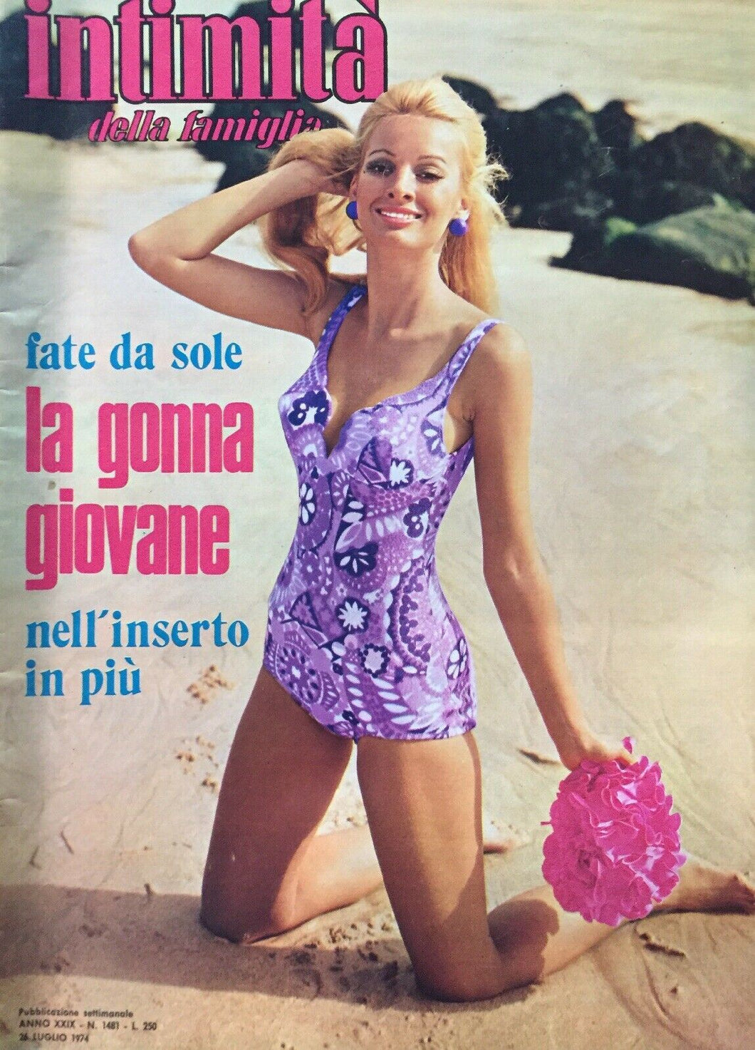 INTIMITÀ DELLA FAMIGLIA N.1481 26 LUGLIO 1974  I119