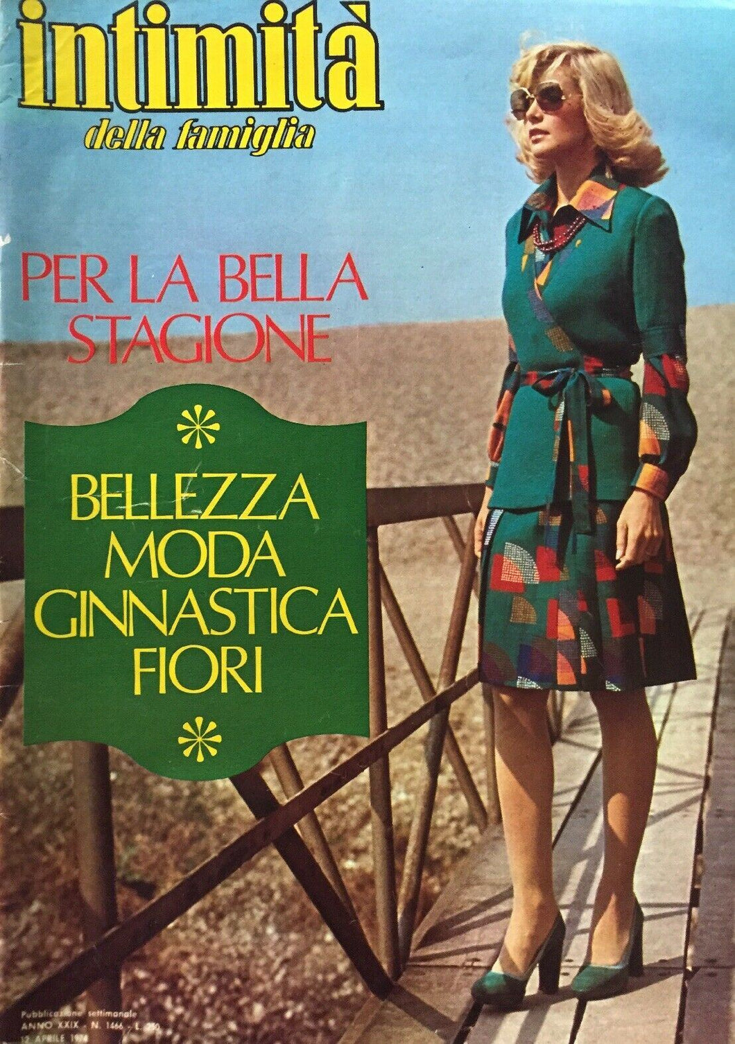 INTIMITÀ DELLA FAMIGLIA N.1466 12 APRILE 1974   I122