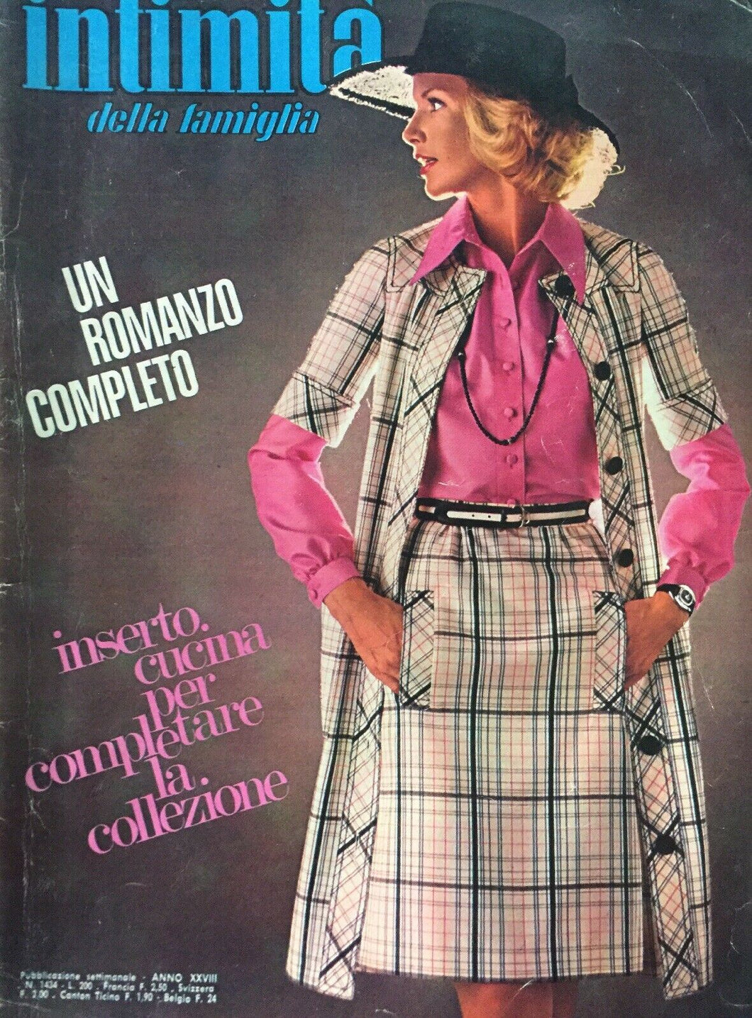 INTIMITÀ DELLA FAMIGLIA N.1434 CON INSERTO   I130