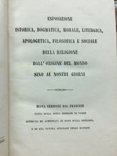 Carica l&#39;immagine nel visualizzatore di Gallery, CATECHISMO DI PERSEVERANZA GUAME’ VOL. III 1852 I310

