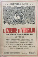 Carica l&#39;immagine nel visualizzatore di Gallery, L’ENEIDE DI VIRGILIO TRAFOTTA DA A. CARO LETTURE SCELTE 1930 I359

