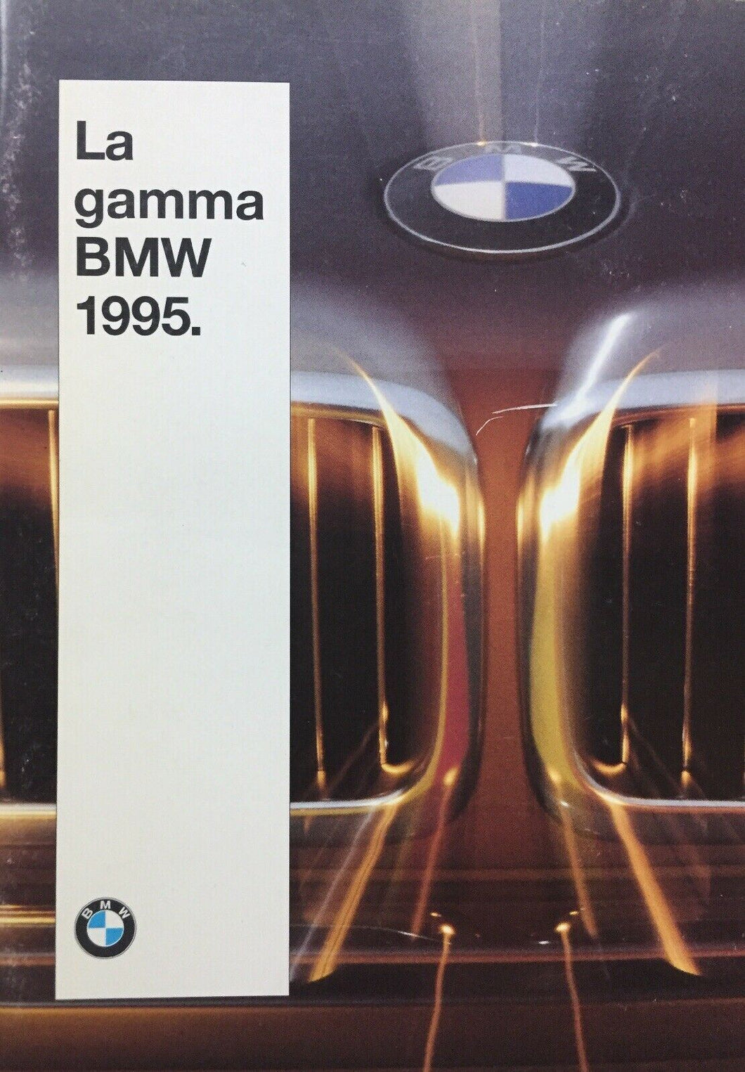 LA GAMMA BMW 1995 BROCHURE DI VENDITA I424