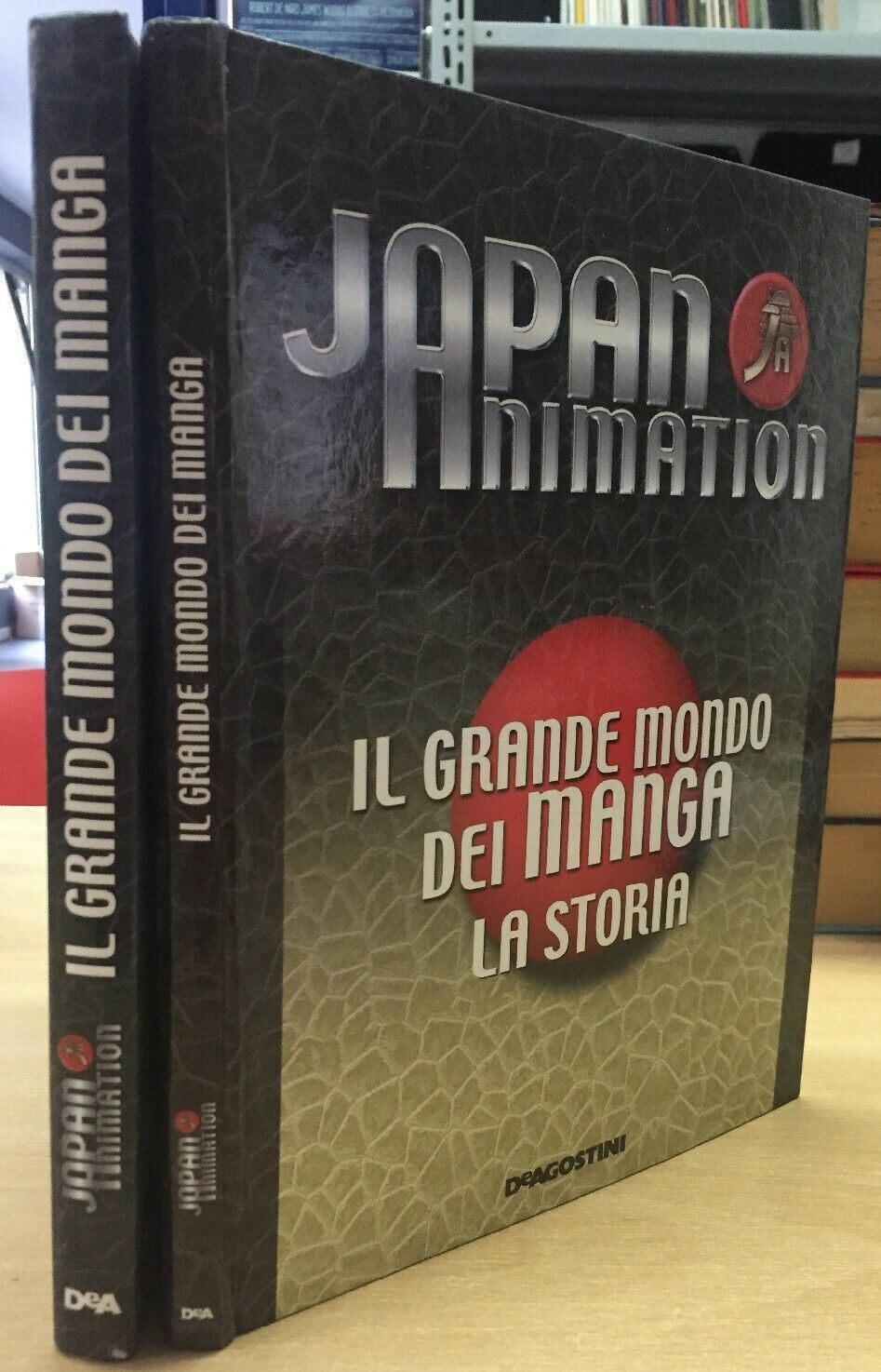 JAPAN ANIMATION IL GRANDE MONDO DEI MANGA + LA STORIA DE AGOSTINI I463