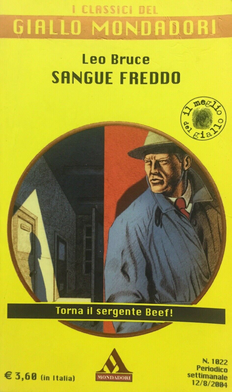 SANGUE FREDDO L. BRUCE I CLASSICI DEL GIALLO MONDADORI I551