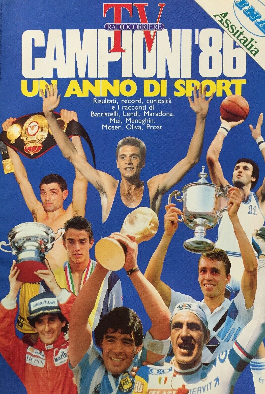 CAMPIONI 86 UN ANNO DI SPORT TV RADIOCORRIERE I583