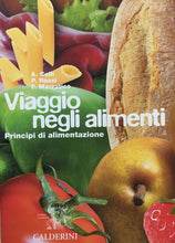 Carica l&#39;immagine nel visualizzatore di Gallery, VIAGGIO NEGLI ALIMENTI PRINCIPI DI ALIMENTAZIONE CALDERINI I650
