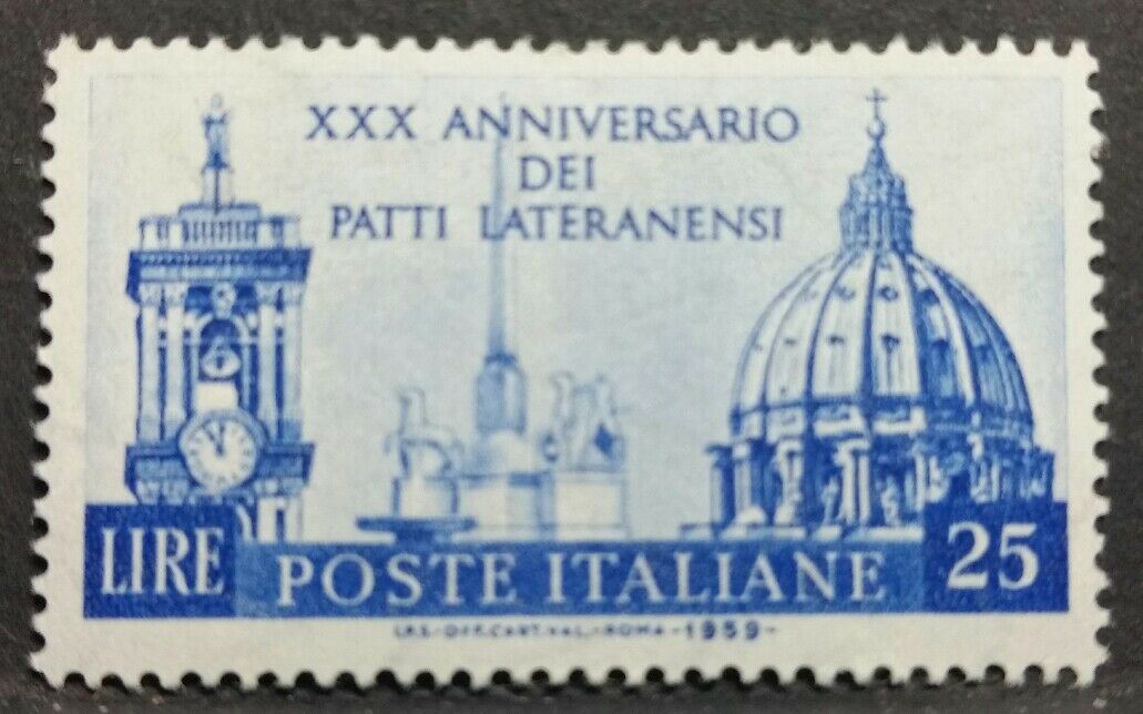 1959 Italia Patti Lateranensi MNH RF01