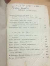 Carica l&#39;immagine nel visualizzatore di Gallery, NUOVO CODICE CIVILE STAMPERIA REALE DI ROMA 1943 I680
