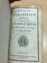 Carica l&#39;immagine nel visualizzatore di Gallery, LE PETIT PAROISSIEN ROMAIN A L’USAGE DE ROME LILLE 1826 J141
