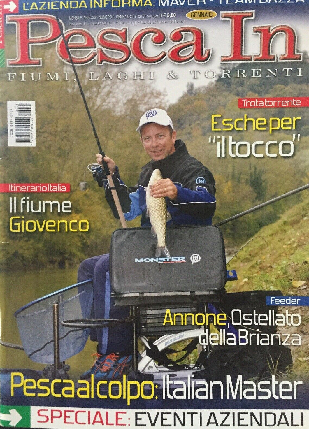 PESCA IN FIUMI LAGHI E TORRENTI GENNAIO 2015 J161