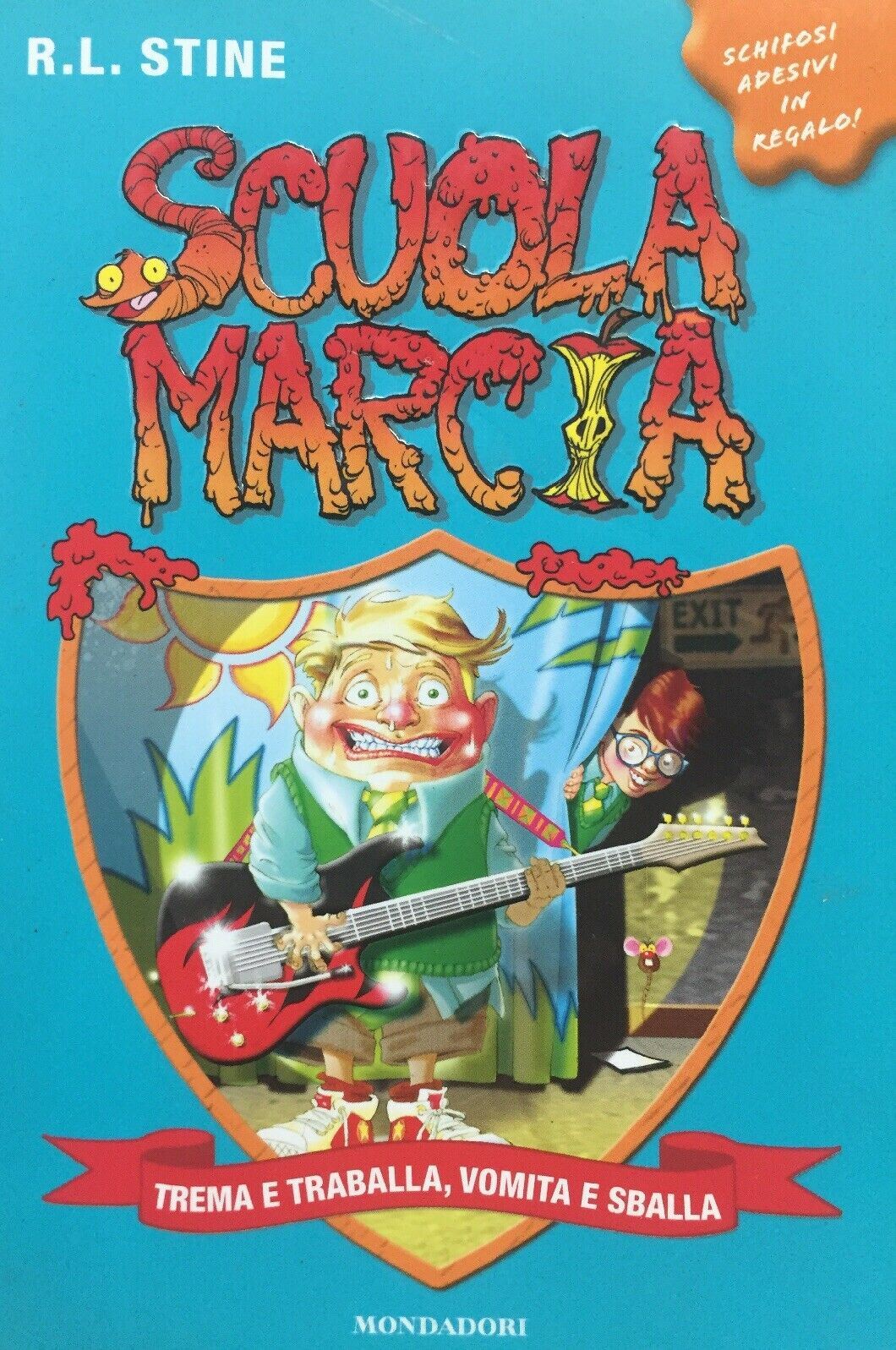 TREMA E TRABALLA VOMITA E SBALLA SCUOLA MARCIA R. L. STINE J246