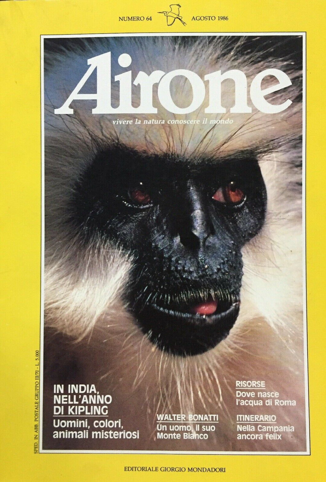 AIRONE N.64 AGOSTO 1986 J360