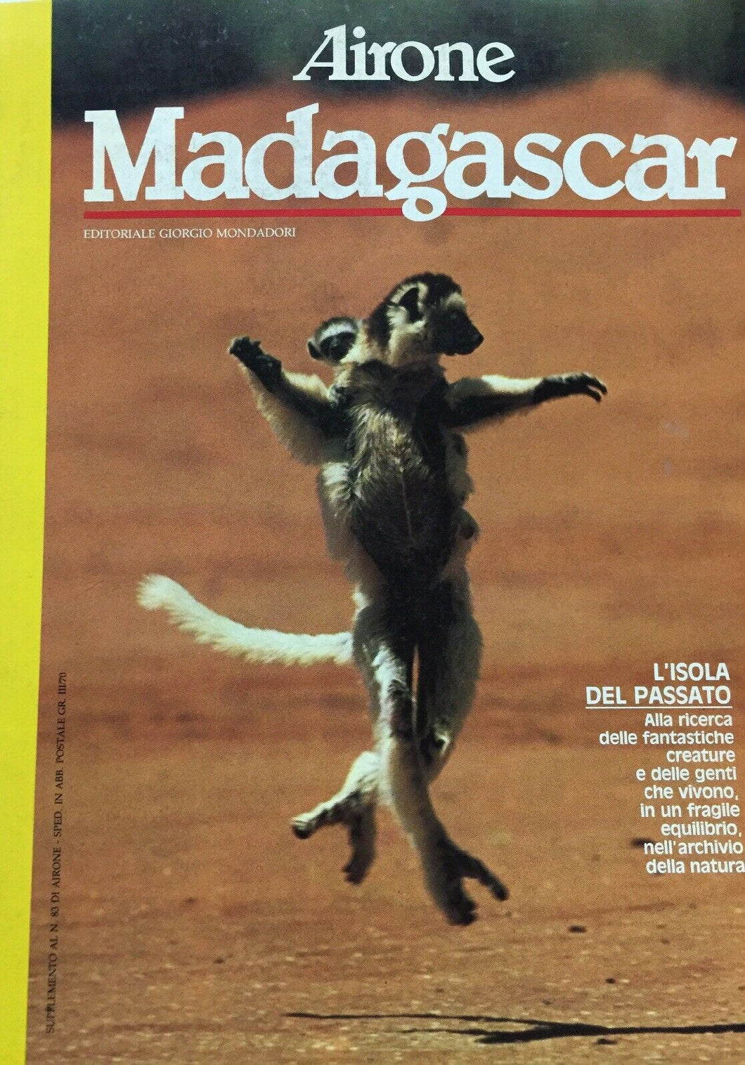 AIRONE SPECIALE MADAGASCAR MARZO 1988 J362
