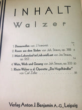 Carica l&#39;immagine nel visualizzatore di Gallery, SPARTITI MEISTER DER TONE WALZER FUR KLAVIER J397
